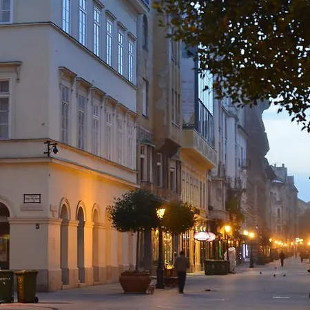 Vaci Street Downtown Boedapest